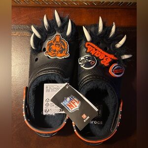Chicago Bears Crocs lined brand new with tags